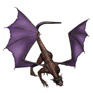 <b>Demogoron</b> ist ein jugendlicher Drache. Gutes Training bereitet den jungen Drachen optimal auf seine Aufgaben in der Arena vor.