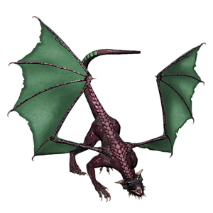 <b>Hellfire</b> ist ein jugendlicher Drache. Gutes Training bereitet den jungen Drachen optimal auf seine Aufgaben in der Arena vor.